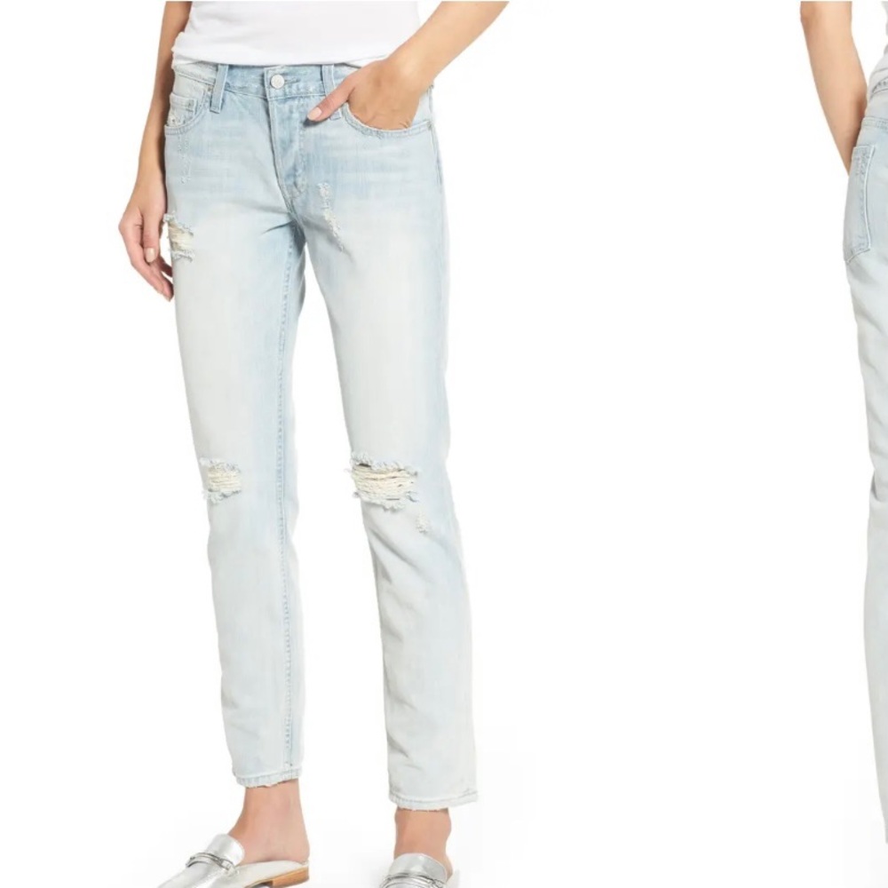 Rails 90’s Boyfriend Distress Light Wash Jeans 29